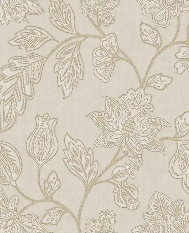 Tapete, cremefarben, Blumen, 350660, Amber, Eijffinger Angebot