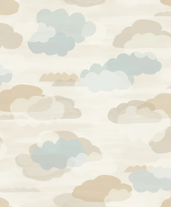 Günstig Kindertapete, beige, Wolken, LD2019, Little Dreamers, Grandeco