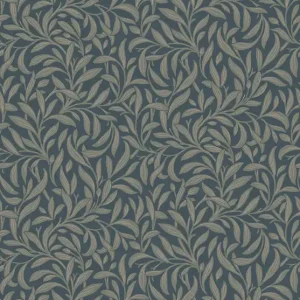 Günstig Tapete, blau-grün, Blätter, 4830, New Heritage, Boråstapeter