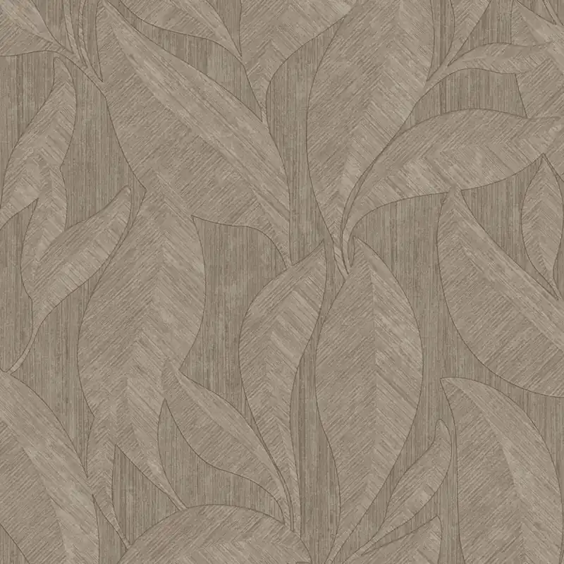 Markenware Luxustapete, braun, Blätter, Z20115, Casa Chic, Zambaiti Parati