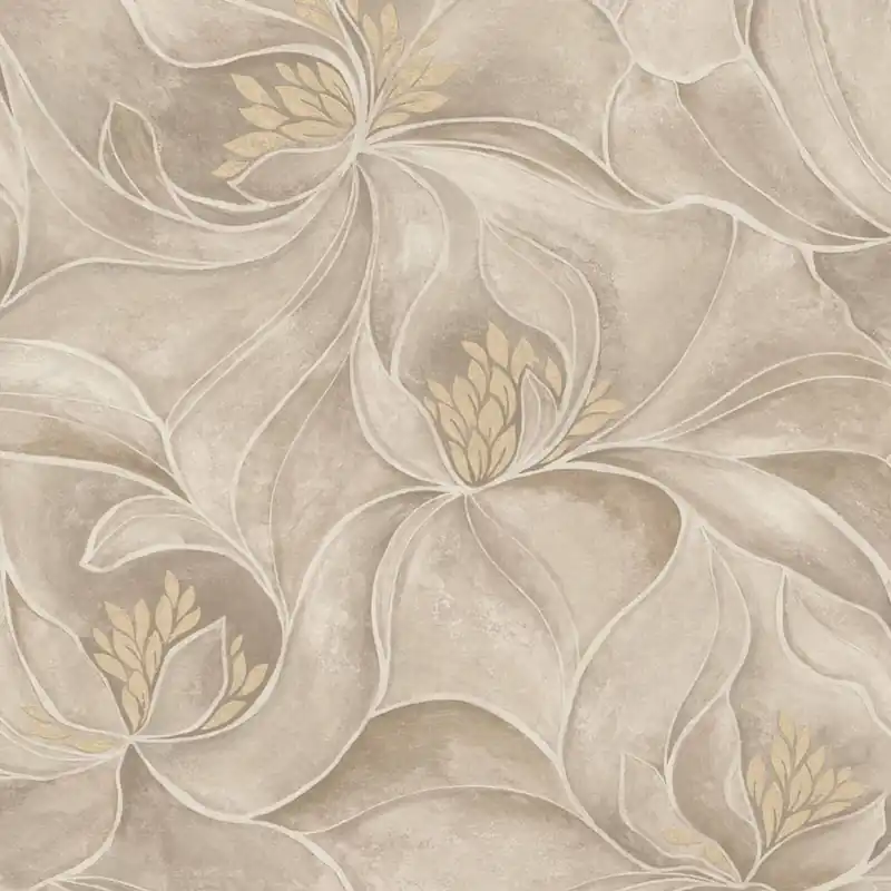 Saisonangebot Luxustapete, braun-beige, Blumen, Z20121, Casa Chic, Zambaiti Parati