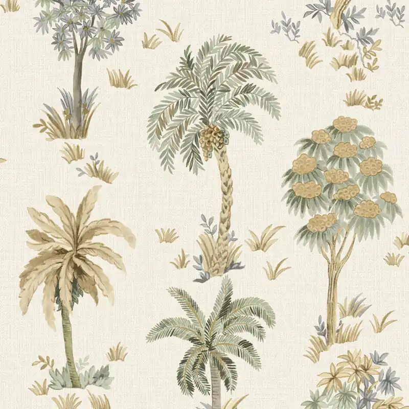 Nur Für Kurze Zeit Luxustapete, Creme, Bäume, Z70706, Marrakech, Zambaiti Parati