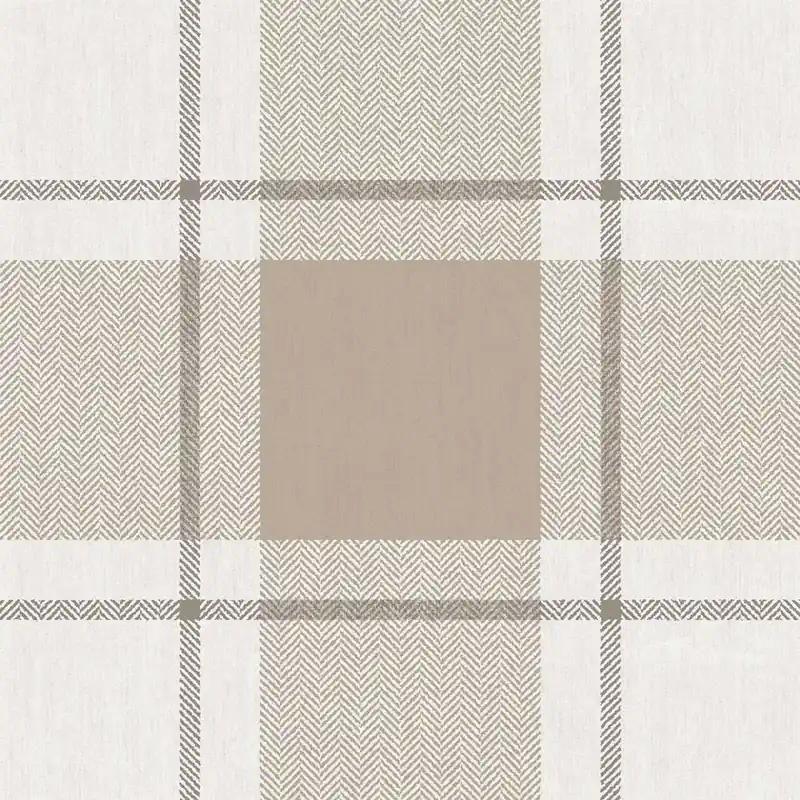 Mega-Angebot Tapete, grau-beige, Stoffoptik, 38401, Top Stripes, Parato by Cristiana Masi