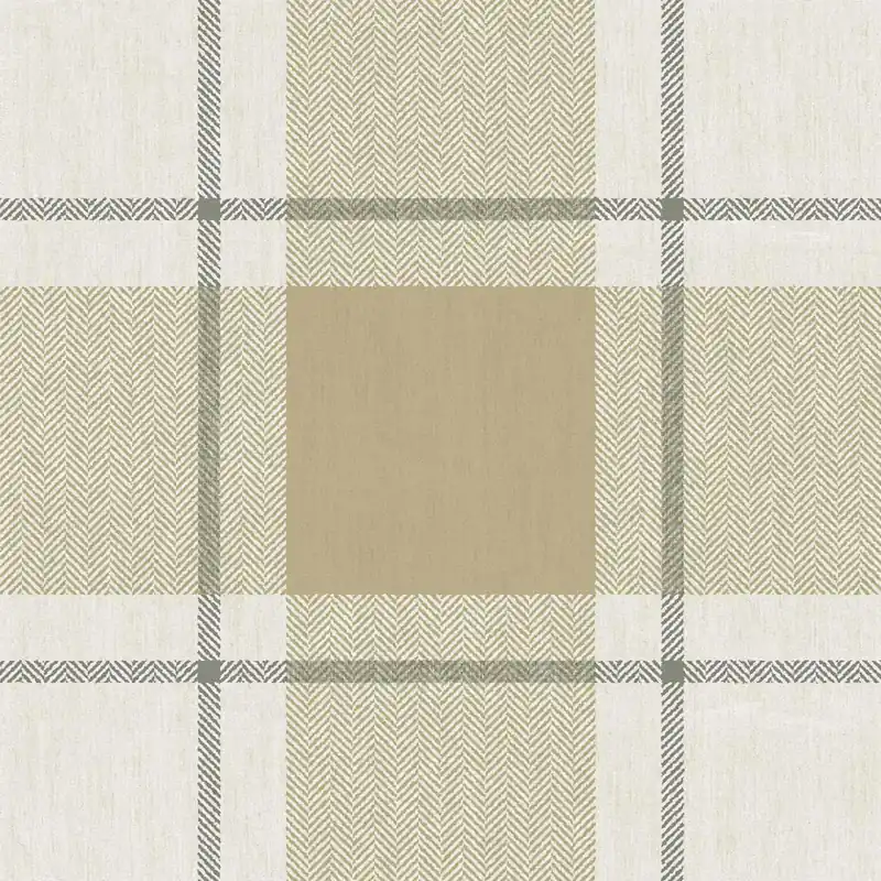 Tapete, grün-beige, Stoffoptik, 38405, Top Stripes, Parato by Cristiana Masi Begrenztes Angebot