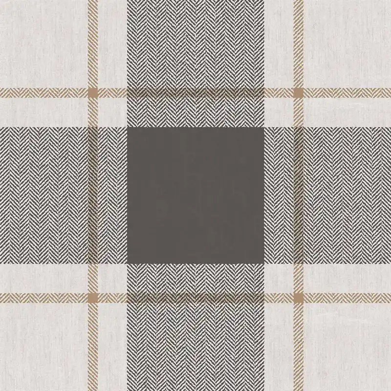 Tapete, grau-schwarz, Stoffoptik, 38409, Top Stripes, Parato by Cristiana Masi Beliebt