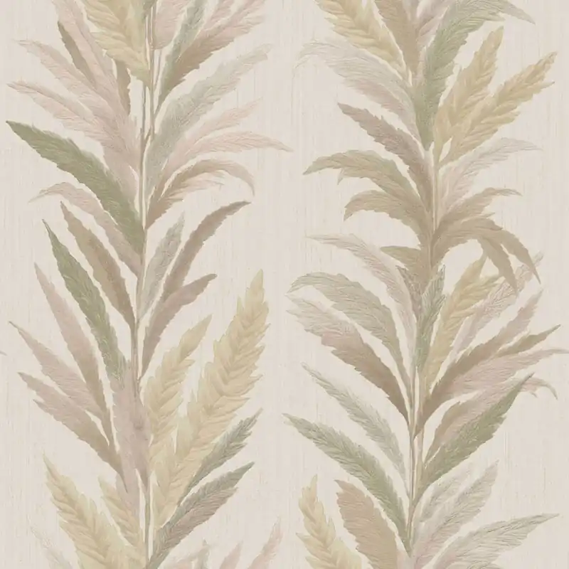 Tapete, beige-grün, Blätter, 35907, Ornamenta, Parato by Cristiana Masi Must-Have