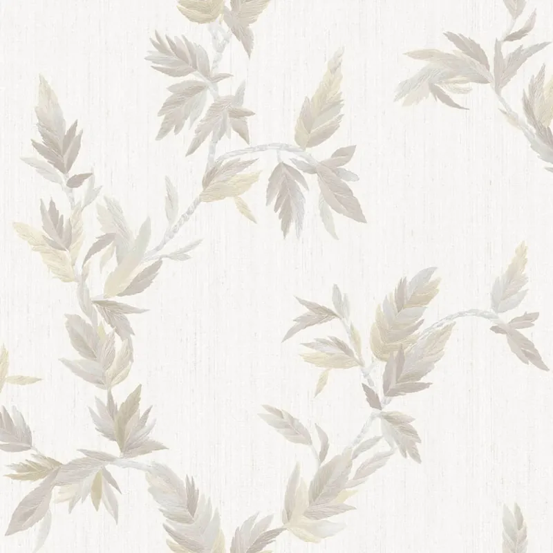 Tapete, cremefarben, Blätter, 35911, Ornamenta, Parato by Cristiana Masi Knallerangebot
