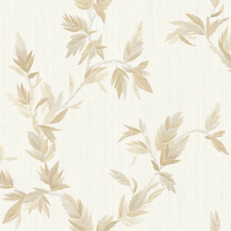 Tapete, beige, Blätter, 35912, Ornamenta, Parato by Cristiana Masi Sichere Zahlung
