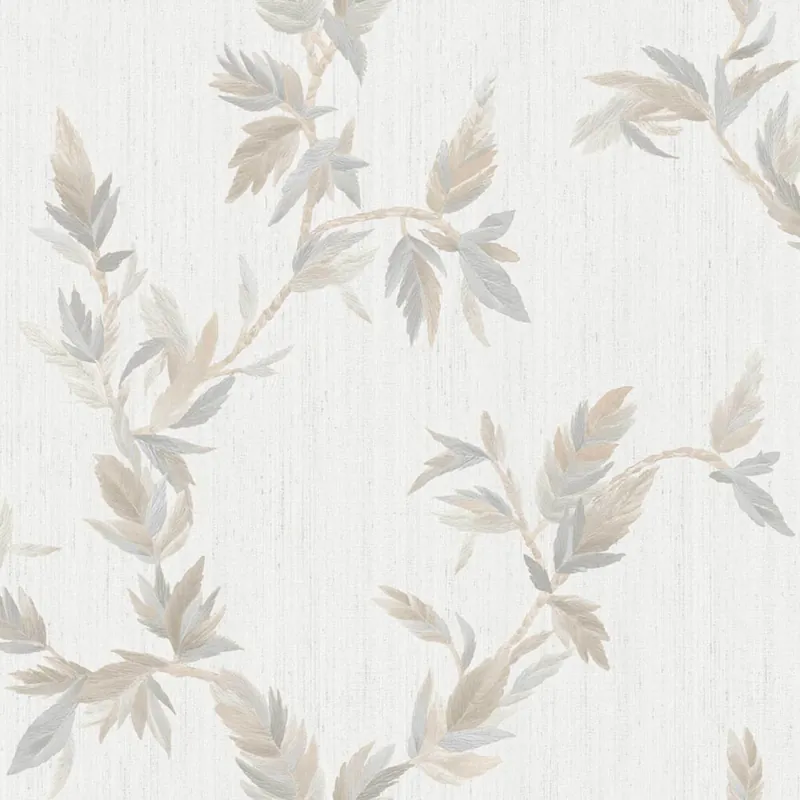 Ausverkauf Tapete, cremefarben, Blätter, 35913, Ornamenta, Parato by Cristiana Masi