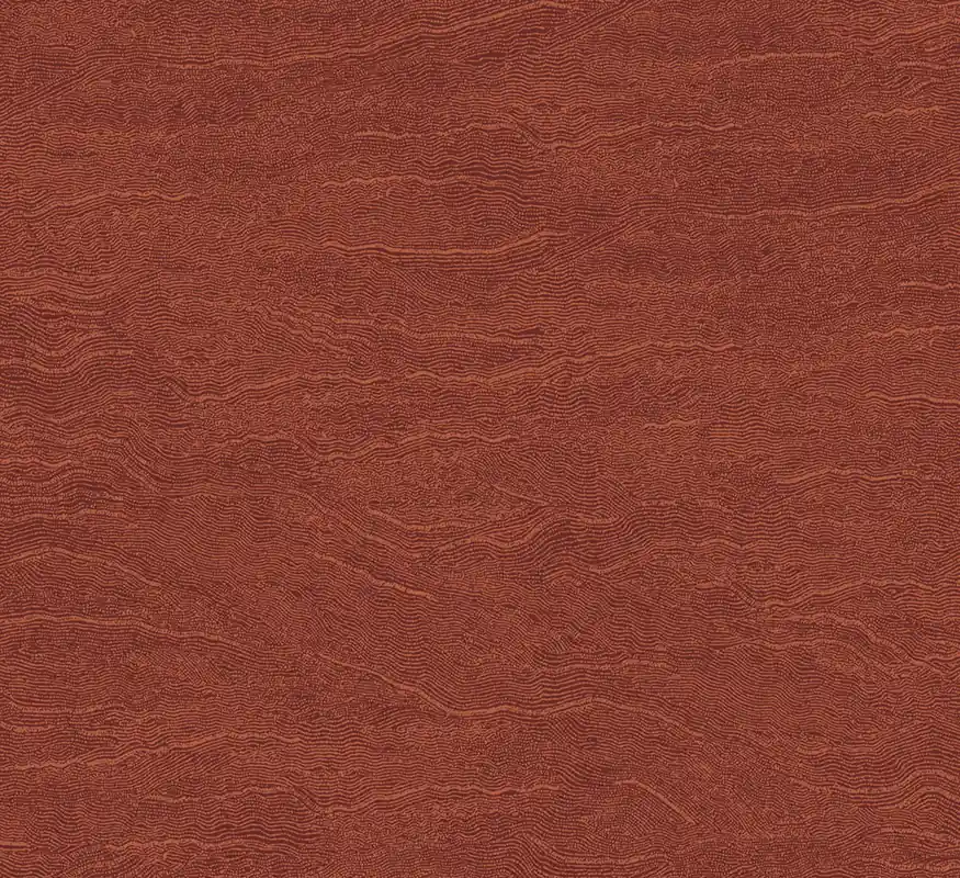 Vliestapete, Wellen, braun-rot, TER004, Terra, Masureel Neue Kollektion