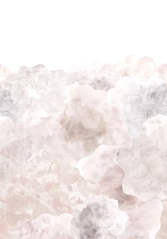 Top-Seller Tapete, grau-braun, Wolken, RB315, Daydreamers, Grandeco