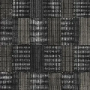 Billig Schwarze Tapete mit geometrischem Muster, SUM301, Summer, Khroma by Masureel