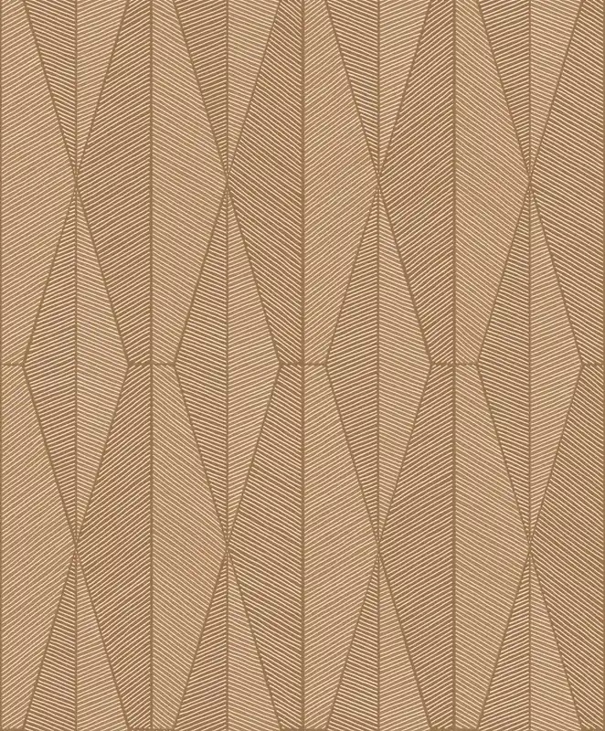 Schwarz-Bronze-Tapete mit geometrischem Muster, YSA306, Mysa, Khroma by Masuree Sofort Bestellen