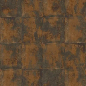 Beliebt Tapete, braun-bronze, Beton, Fliesen, ORB403, The Texture Book, Masureel