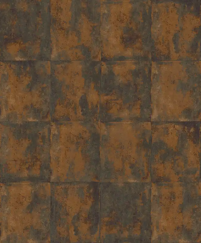 Beliebt Tapete, braun-bronze, Beton, Fliesen, ORB403, The Texture Book, Masureel