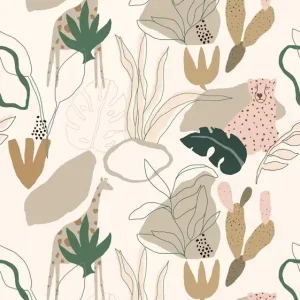 Geprüft Kindertapete, Safari, RB247, Daydreamers, Grandeco