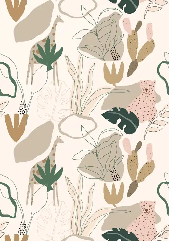 Geprüft Kindertapete, Safari, RB247, Daydreamers, Grandeco