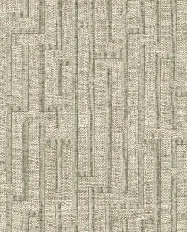 Tapete, grau-beige-grün, Stoffoptik, 350532, Riviera Maison, Eijffinger Abverkauf