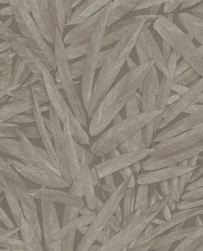 Tapete, braun, Blätter, 350543, Riviera Maison, Eijffinger Online Kaufen