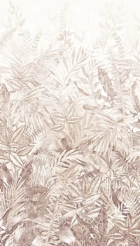Bestpreis Fototapete, braun, Blätter, 350707, Riviera Maison, Eijffinger