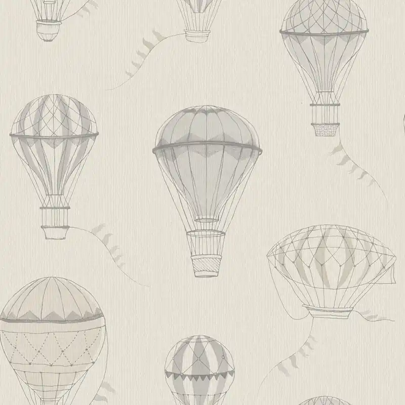 Letzte Chance Tapete, grau-beige, Ballons, 6941, Newbie Wallpaper, Boråstapeter