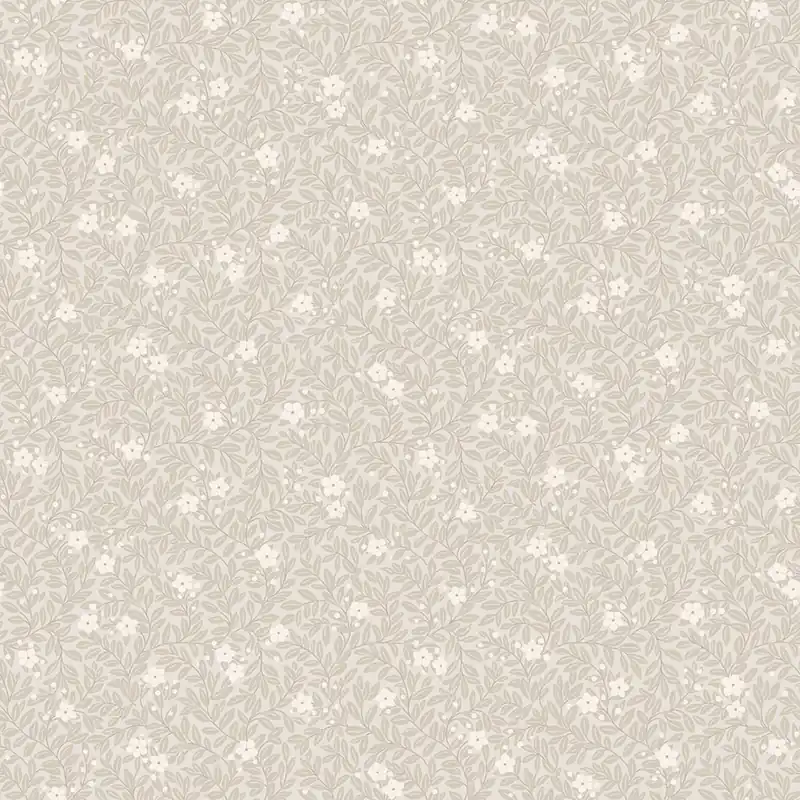 Heißes Angebot Tapete, beige, Blumen, Blätter, 5713, Orangeri, Boråstapeter