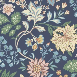 Jetzt Bestellen Blaue Tapete, Blumen, 2008, Icons, Borastapeter