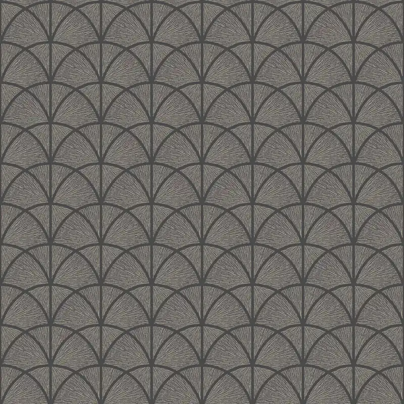 Preisreduziert Vliestapete, schwarz, grafisch, Art Deco, 7770, Adorn, Borastapeter