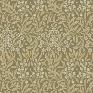 Angebot Tapete, grün, Blumen, Blätter, 4183, Alla Tiders Hus, Borastapeter