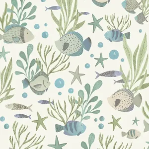 Kindertapete, Unterwasserwelt, LD3309, Little Dreamers, Grandeco Knallerangebot