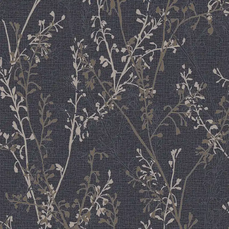 Tapete, blau, Zweige, 128036, Refine, Graham Brown Boutique Online Kaufen