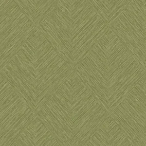 Bestseller Tapete, grün, geometrisch, PW3007, Precious Weaves, Grandeco