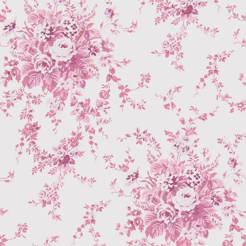 Meistverkauft Tapete, rosa, Blumen, 125126, Shabby Chic by Rachel Ashwell
