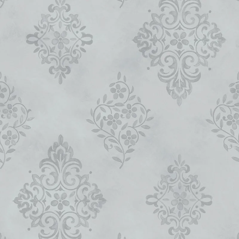 Expressversand Tapete, blau, klassisch, Ornamente, 125137, Shabby Chic by Rachel Ashwell