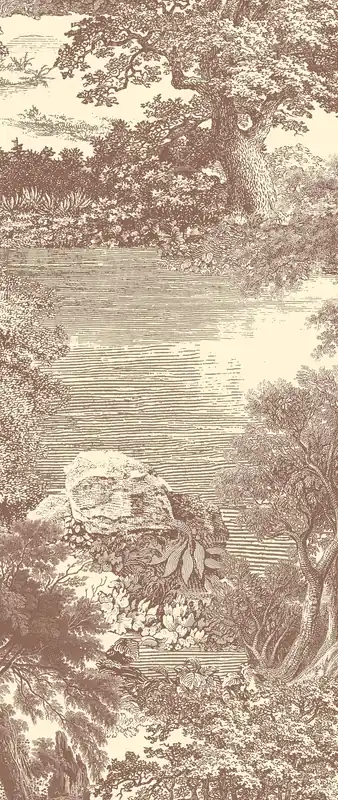 Jetzt Bestellen Fototapete, braun, Wald, Bäume, DGSAL1041-260, Amazone, Masureel