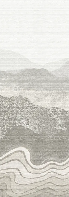 Expressversand Bildtapete, grau, Berglandschaft, DGZON2013-260, Amazone, Masureel