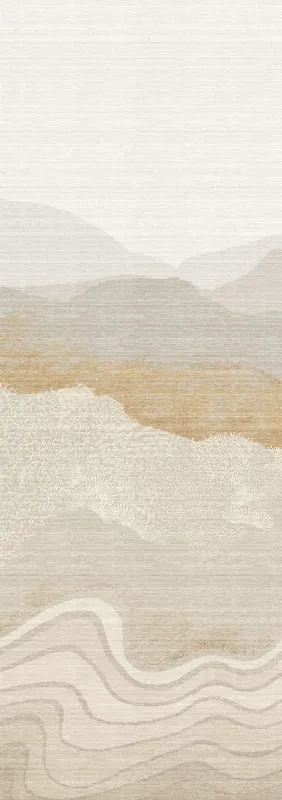 Bildtapete, grau-beige, Berglandschaft, DGZON2023-260, Amazone, Masureel Angebot