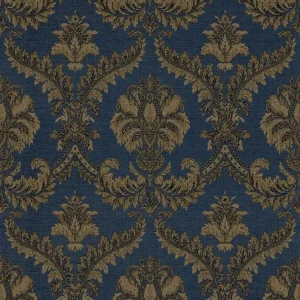 Mega-Angebot Vliestapete, blau-braun, Barockmuster, 23609, The Best Classic & Elegant, Cristiana Masi by Parato
