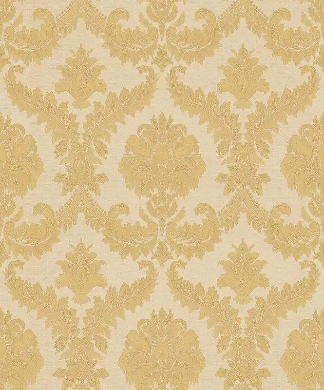 Zertifiziert Vliestapete, goldbeige, Barockmuster, 25723, The Best Classic & Elegant, Cristiana Masi by Parato