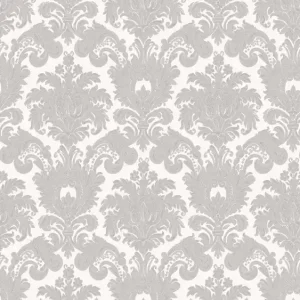 Vliestapete, grau-silber, Barockmuster, 23611, The Best Classic & Elegant, Cristiana Masi by Parato Solange Der Vorrat Reicht