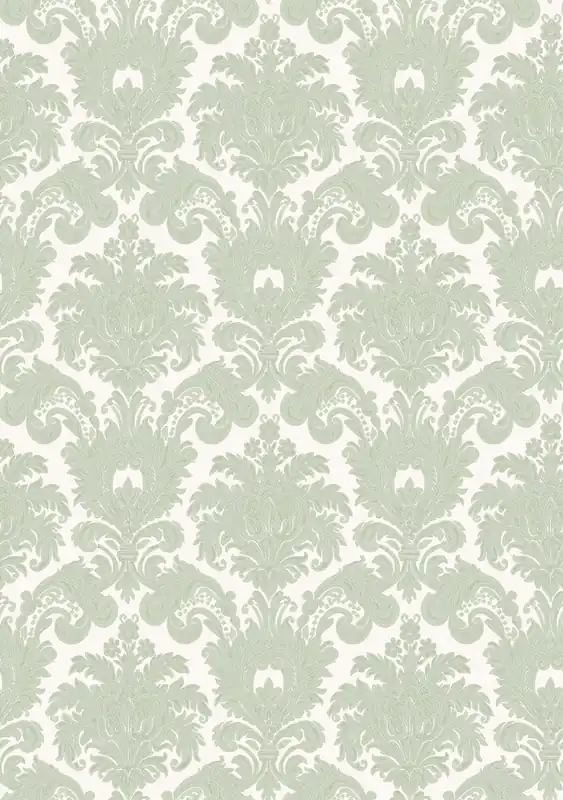 Vliestapete, grün, Barockmuster, 23615, The Best Classic & Elegant, Cristiana Masi by Parato Echt