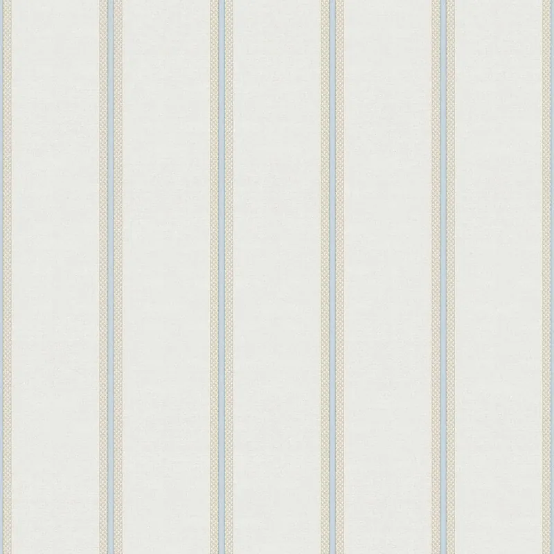 Nur Für Kurze Zeit Vliestapete, blau-beige, Streifen, 25766, The Best Classic & Elegant, Cristiana Masi by Parato