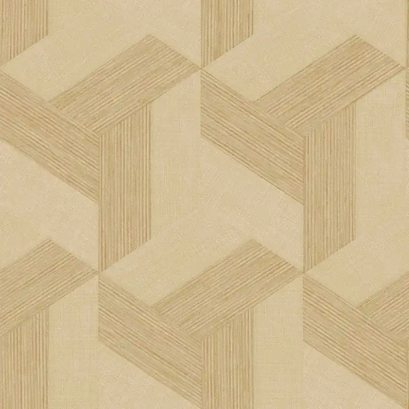 Geprüft Vliestapete, geometrische, beige, 27503, Sintesi, Cristiana Masi by Parato