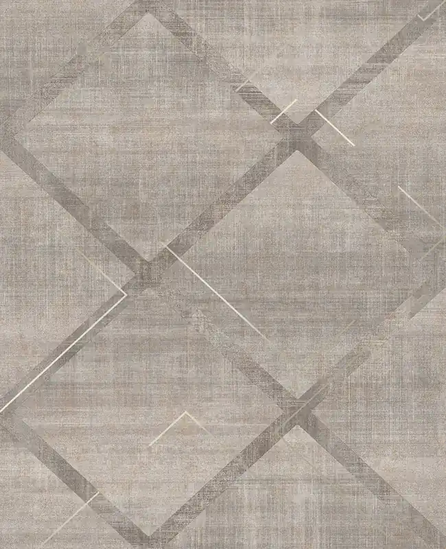 Geometrische Vliestapete, grau, 124125, Element, Graham Brown Premium Direktkauf