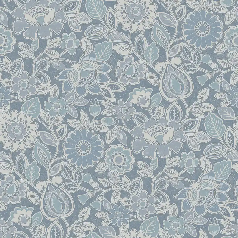 Tapete, blau, Blumen, 38760, Borosan Hem, Boråstapeter Billig