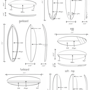 Fototapete Surfing, Surfbretter 158848, 186 x 279 cm, Regatta Crew, Esta Home Ausverkauf
