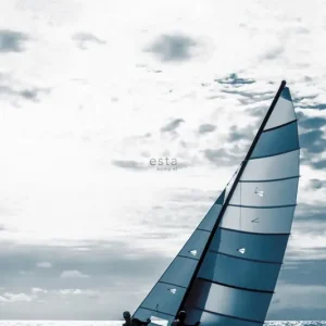 Fototapete Segelboot 158846, 186 x 279 cm, Regatta Crew, Esta Home Rabatt