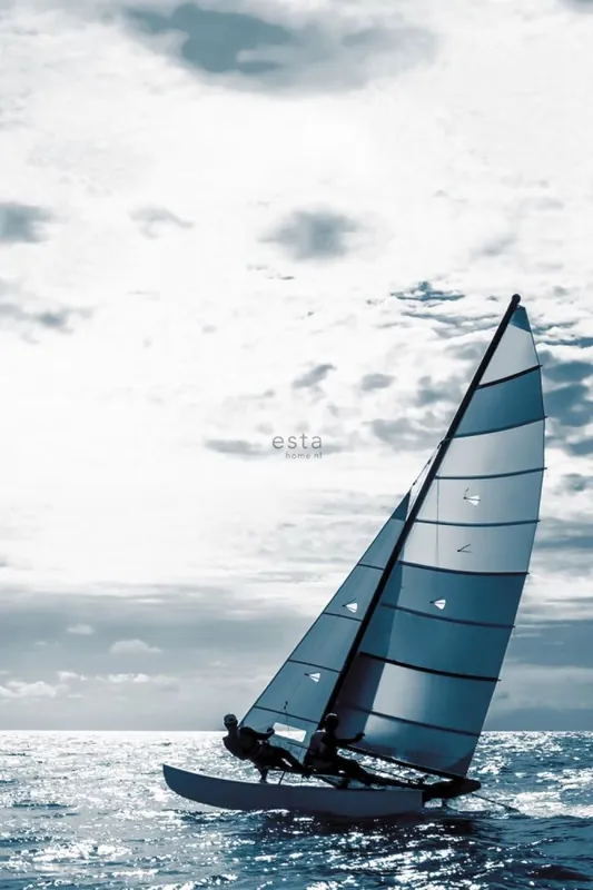 Fototapete Segelboot 158846, 186 x 279 cm, Regatta Crew, Esta Home Rabatt