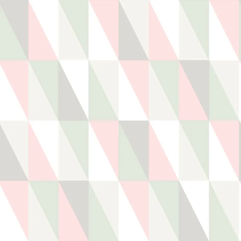Geometrische Vliestapete für die Wand, bunte Dreiecke 138919, Little Bandits, Esta Sonderaktion