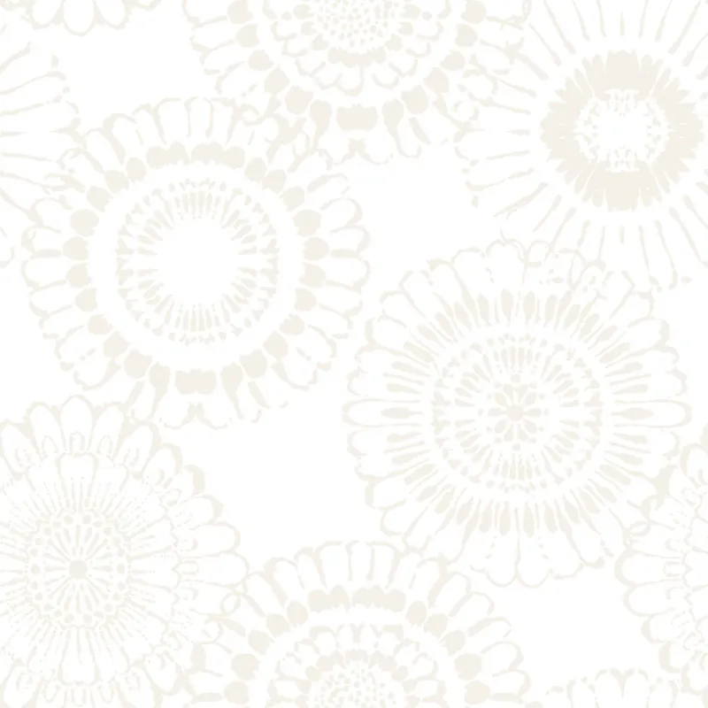 Jetzt Kaufen Metallic grau-weiß florale Vliestapete für die Wand 138910, Little Bandits, Esta